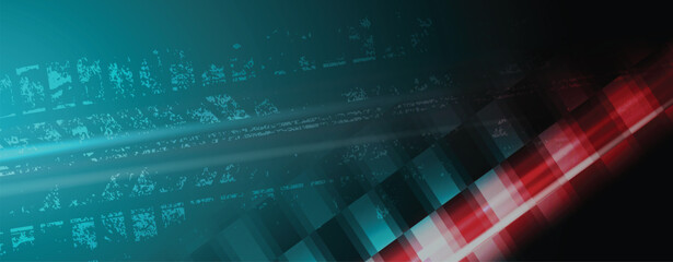 Naklejka premium Abstract fast racing speed formula background