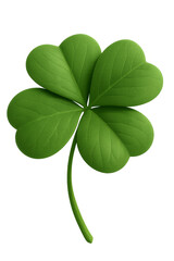 Four leaf clover representing good luck and fortune