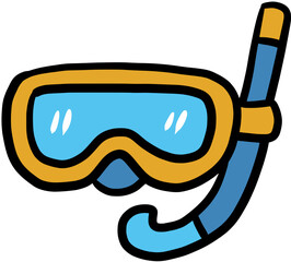 scuba diving mask