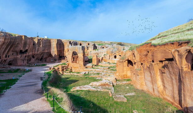 the andicent city of Dara, Mardin in Turkey
