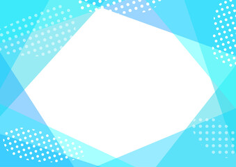 青いグラデーションの背景イラスト素材