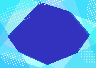 青いグラデーションの背景イラスト素材