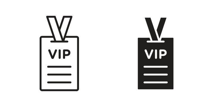 VIP pass icon