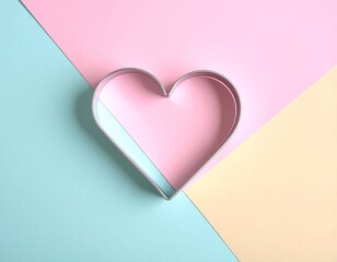 Symbolic Love and Connection Made from a Single Metal Clip