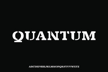 Display alphabet font vector design suitable for headline, poster, logo, magazine and many more