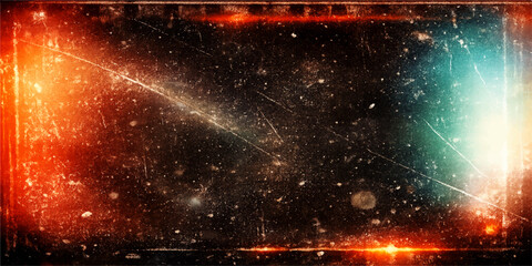 Abstract cosmic background with stars and space for text © Rupa
