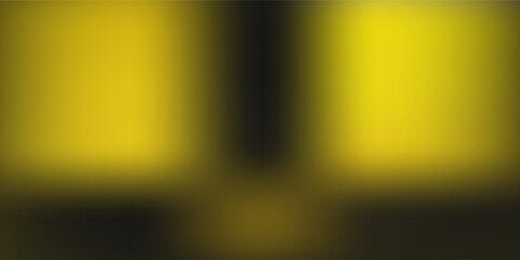 Yellow abstract gradient background on dark black background with subtle noise simple