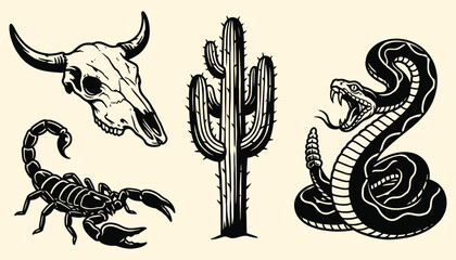 Western Desert Icons Collection © 777SKYLABS