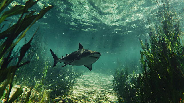 fish in the water