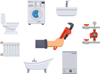 Plumbing Service Concept