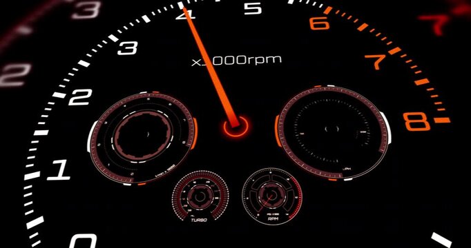 Racing vehicle driving on circuit followed by engine animation. Racing Sports And High Performance Engine 3D Animation.