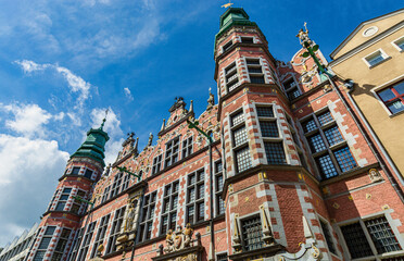 Obraz premium Historical Great Armoury building in Gdansk, Poland