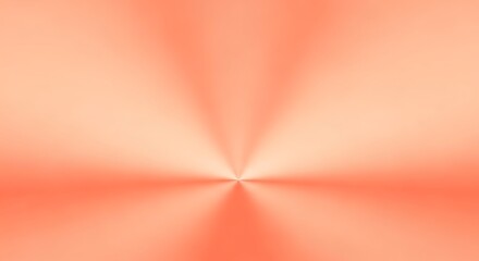 Vibrant orange background with radiant beams emanating from a central point