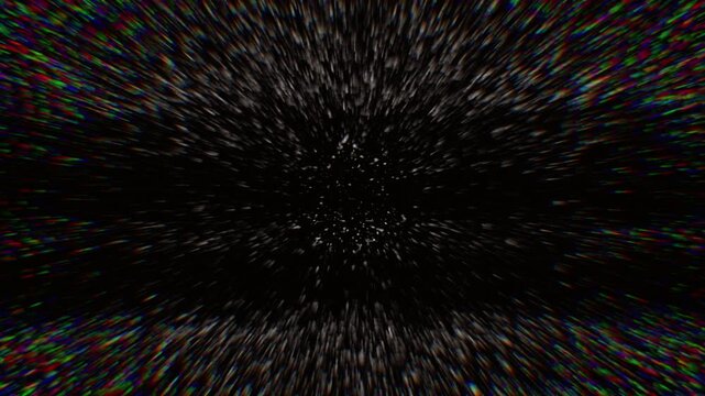 Digital grunge error screen background featuring chromatic aberration and RGB distortion effect