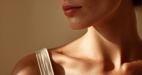 Sun-Kissed Skin: Freckles and Glow