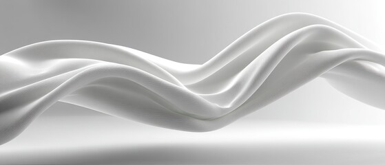 Obraz premium Soft blurred background with a light gray gradient creates a subtle effect in the center area, providing an abstract appearance