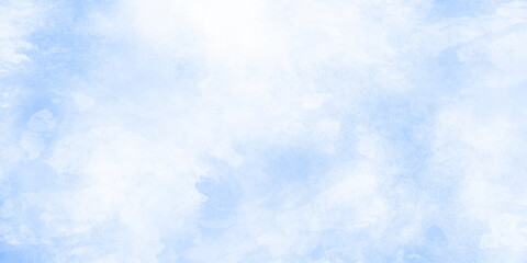 Obraz premium blue sky with Textured cloud, Abstract blue isolated on white background. Inspiring Views of Fluffy Clouds Blue Sky Background. Bright and enjoy with the sky refreshing Clearing day and Good weather. 