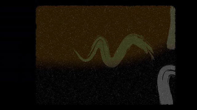 Vintage super 8mm movie film grain and light leak effect, 4K video