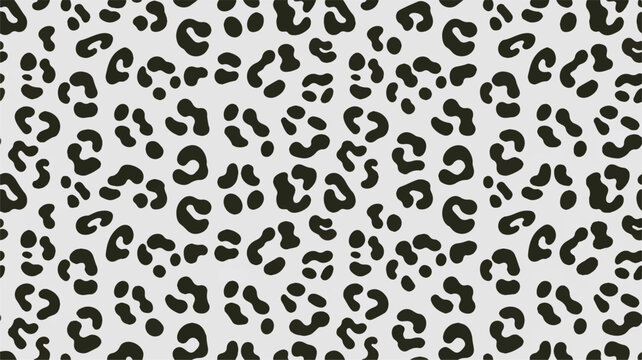 leopard print pattern on gray background