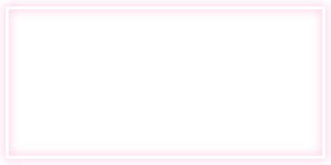 Obraz premium Neon pink rectangular frame glowing softly on dark background for website hero image or UI mockup with copy space for text and modern digital marketing campaign advertising