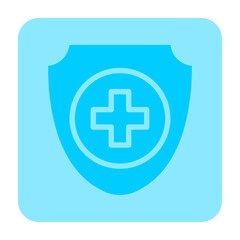 Obraz premium medic vector, clip art, and symbol. Flat design of medical concept and simple design