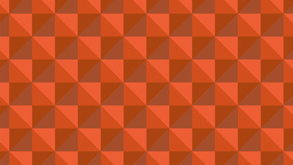 Colorful seamless geometric pattern with triangles and squares in retro mosaic style suitable for abstract wallpaper or decorative background