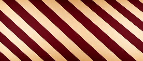 Diagonal stripes pattern in burgundy and beige with a subtle gradient effect
