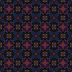 Fototapeta premium seamless floral pattern