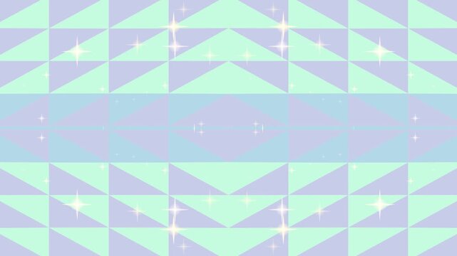 Minimal mint and lavender geometric triangle pattern with clean modern symmetry. Perfect for corporate backgrounds, tech presentations, branding visuals, and stylish overlays.