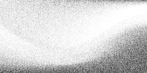 Black dark gray silver white wave abstract background for design. Light wave, wavy line. Ombre gradient. Noise rough grungy grain brushed metal metallic effect © halwani
