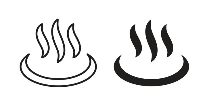 Onsen icon. Perfect for app and web interfaces, marketing, etc.