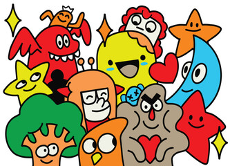 Fototapeta premium Cute Monster 16