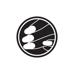 nail care symbol icon,vector illustration design