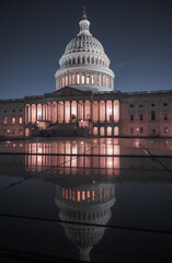 Fototapeta premium The United States Capitol on the National Mall in Washington, D.C.