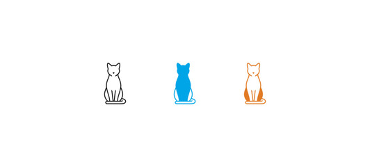 Cat icons set © MdSomun