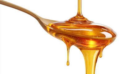 Honey spoon drip flow liquid golden sweet sticky dessert ingredient Honey spoon drip flow liquid golden sweet sticky dessert ingredient closeup