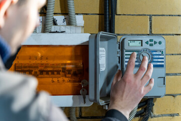 Irrigation Control Panel © Marina