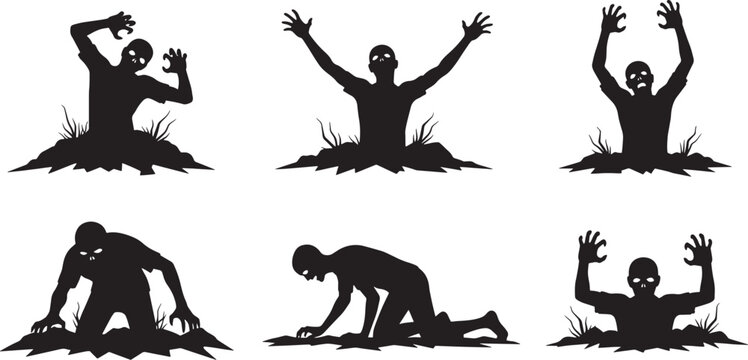 Zombies rising in chaos
