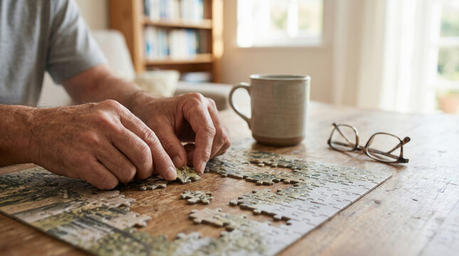 Digital detox and mental recovery happen through focused activities like puzzle solving that calm mind and promote relaxation
