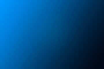 Fototapeta premium Vibrant blue gradient transitioning smoothly into a darker hue, providing a versatile and modern abstract backdrop for various creative applications and designs.