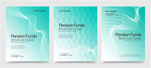 Obraz premium Modern Corporate Brochure Cover Template for Business Report & Booklet Cover Layouts