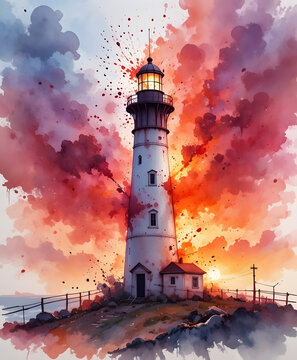 Ruby Sunrise Beacon