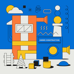 vector illustration of a puzzle piece