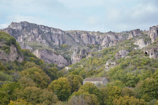 The mysterious cave town of Khndzoresk in Armenia's Syunik Province