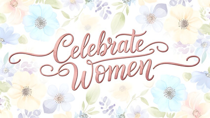 Obraz premium Celebrate women's empowerment on international women's day worldwide