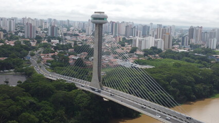 Fototapeta premium Teresina, ponte Estaiada, Piauí, brasil