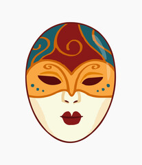 Obraz premium set of masks