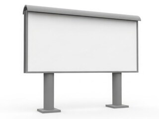Obraz premium Large outdoor advertising billboard display