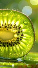 Kiwi fruit slice