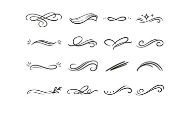 Obraz premium Expressive generation line simple quirky freeform image friendly curl icon accent trace